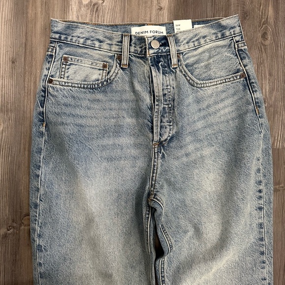 Denim Forum The Joni High Rise Loose, Sz 26W And 29L - Picture 4 of 9